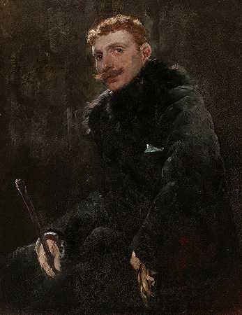 弗雷德里克·波特·文顿的《绅士肖像》