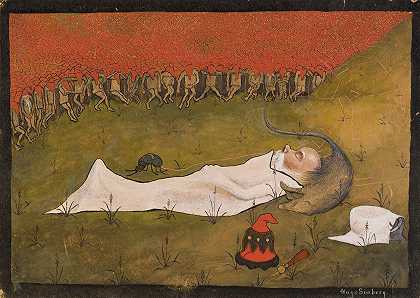 雨果·辛伯格的《霍布戈林国王沉睡》