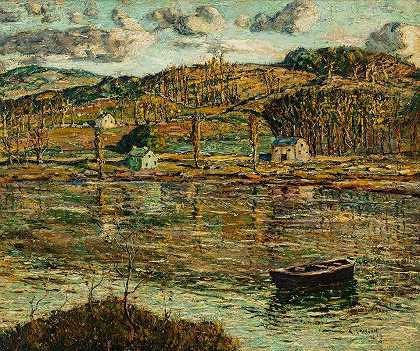 欧内斯特·劳森的《哈莱姆河上的阳光》