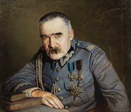 亚历山大·克劳茨克（Aleksander Krawczyk）的《约泽夫·皮苏斯基肖像》（Józef Piłsudski）