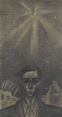 卡尔·维纳的自画像
