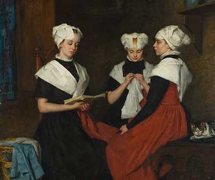 《阿姆斯特丹的三个孤儿》（Thérèse Schwartze）