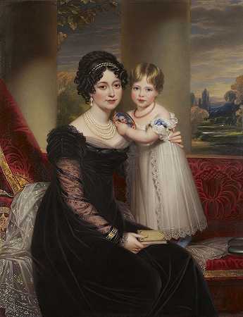 《肯特公爵夫人和她的女儿，未来的维多利亚女王》亨利·波恩著