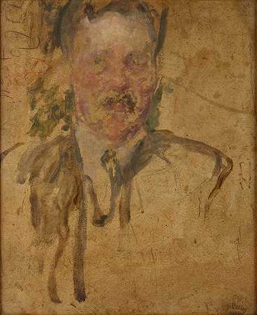 奥尔加·博兹南斯卡的《贝利先生肖像素描》