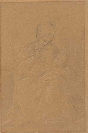罗伯特·沃尔特·韦尔的《母亲与孩子》