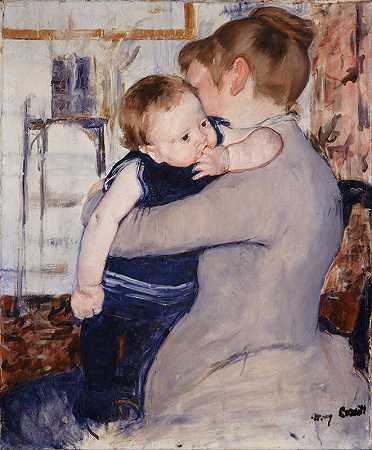 玛丽·卡萨特的《母亲与孩子》