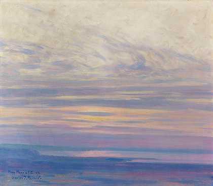 查尔斯·约翰·帕尔米（Charles Johann Palmié）《康斯坦斯湖的早晨心情》