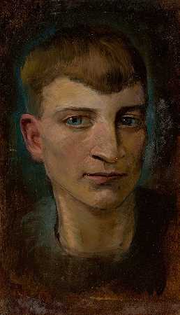Ladislav Mednyánszky的《被遗弃男孩的头像》