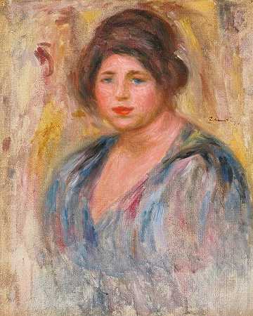 “皮埃尔·奥古斯特·雷诺阿的女性肖像（加布里埃尔·雷纳德）