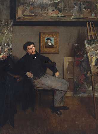 埃德加·德加的詹姆斯·雅克·约瑟夫·蒂索（1836–1902）