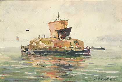 威廉·亨利·霍姆斯的《威尼斯货运船》