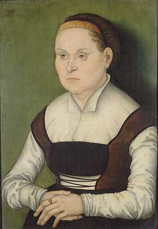 汉斯·克兰奇的《一个女人的肖像》