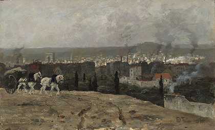 弗里茨·索洛的《巴黎风景》