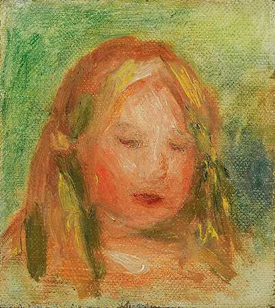 “研究头部儿童（COCO）作者：Pierre Auguste Renoir