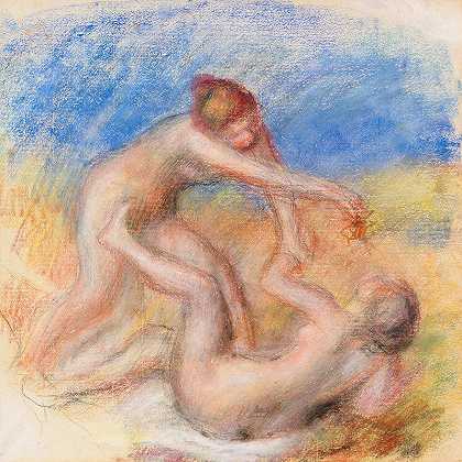 皮埃尔·奥古斯特·雷诺阿的《两个裸体》