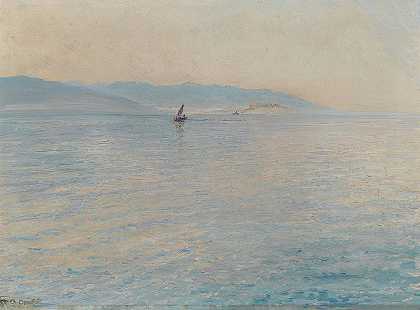 《平静的大海，博纳卡》，作者：Menci Clement Crnčić