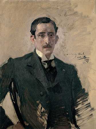 “Joaquín Sorolla的肖像