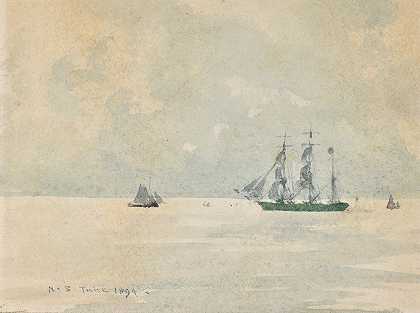 亨利·斯科特·塔克的《三桅帆船》