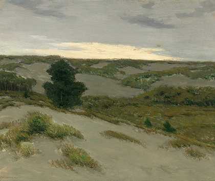 查尔斯·沃伦·伊顿的《比利时灰色沙丘》