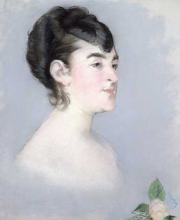 《伊莎贝尔·莱蒙尼埃小姐》（1857–1926），作者：埃杜尔·马内