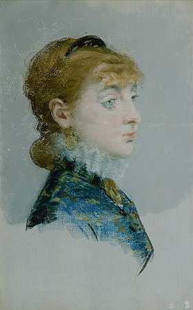 “埃米莉·路易斯·德拉比涅（1848-1910），爱德华·马内（Édouard Manet）称为瓦尔泰塞·德·拉·比涅