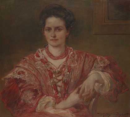 《多萝西娅·A·德雷尔的肖像》