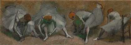 埃德加·德加（Edgar Degas）的《舞者的饰带》（Frieze of Dancers）