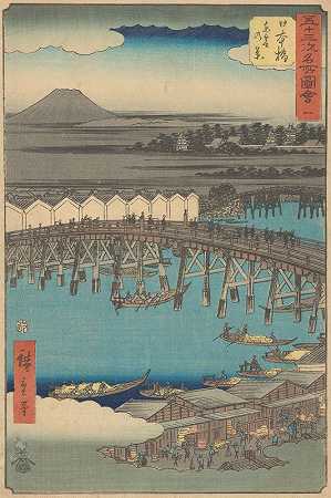 《日本桥》作者：AndōHiroshige