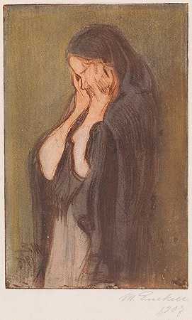 马格努斯·恩克尔的《哭泣的女人》
