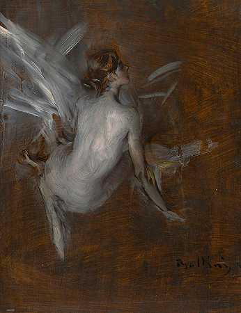 乔瓦尼·博尔迪尼的《裸体模特》