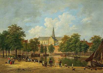 巴托洛缪斯·约翰内斯·范·霍夫（Bartholomeus Johannes van Hove）在哈勒姆的圣巴沃克教堂（Grote Kerk）