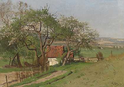 奥托·斯特鲁策尔的《春天的风景》