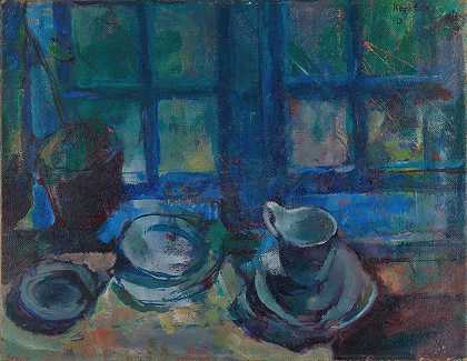 Ludvig Karsten的《蓝色厨房》