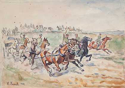 伊万·伊万内克驰骋的马炮部队