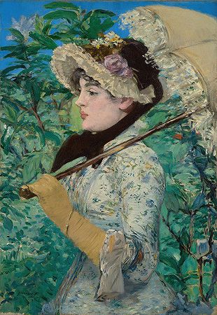 《珍妮（春天）》（Jeanne（Spring）），作者：爱德华·马内（Édouard Manet）