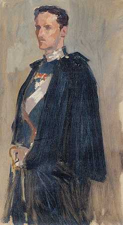 阿尔伯特·埃德尔费尔特的《卡尔王子肖像草图》