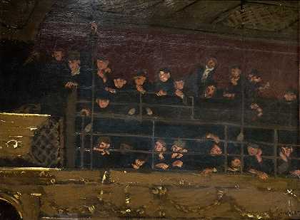 沃尔特·理查德·西克特的《安布罗西奥纳之夜》，老莫卧儿画廊