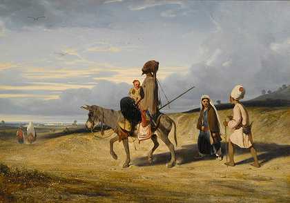 亚历山大·加布里埃尔·德坎普的《沙漠通道》