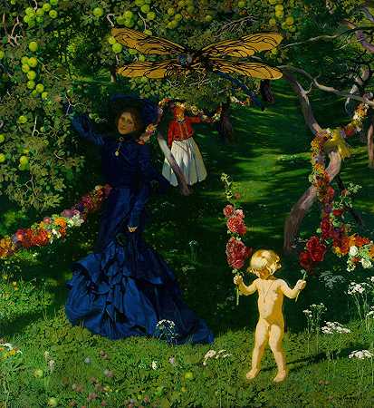 Józef Mehoffer的《奇异花园》