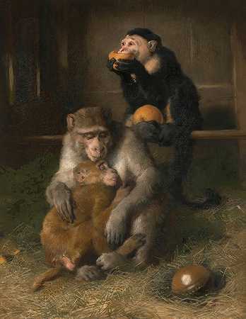 埃德温·亨利·兰瑟尔爵士的《医生探访动物园的贫苦关系》