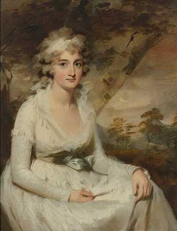 亨利·雷伯恩爵士的《坎贝尔夫人肖像》