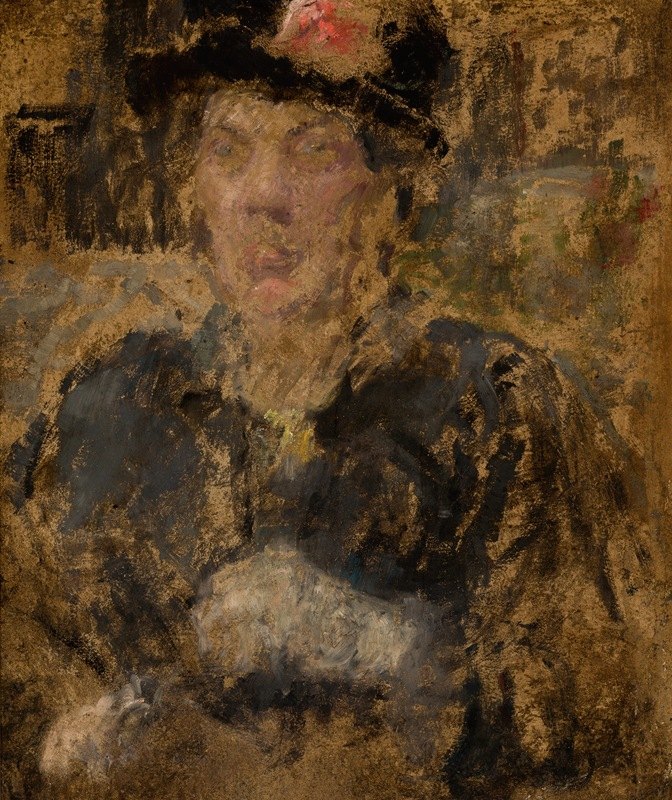 奥尔加·博兹南斯卡的《鲁波特夫人的肖像》