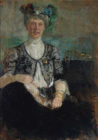 奥尔加·博兹南斯卡的《布伊科夫人的肖像》