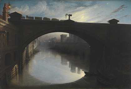 沃勒·休·帕顿（Waller Hugh Paton）的《河车上的铁路桥》（Railway Bridge over the River Cart，Paisley）