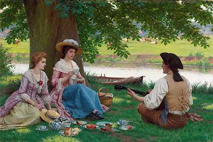 埃德蒙·布莱尔·莱顿的《野餐派对》