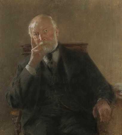 Zdzisław Jassi 322ński的Antoni MaŃecki肖像