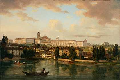 “布拉格城堡——赫拉德钦”，作者：Alois von Saar