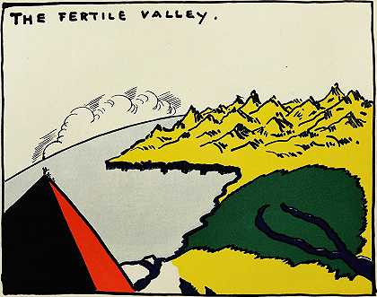亨德里克·威廉·范龙的《肥沃的山谷》