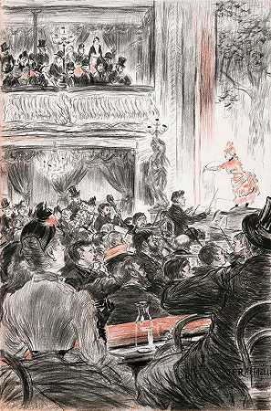 让-弗朗索瓦·拉法埃利在巴黎斯卡拉的咖啡厅音乐会