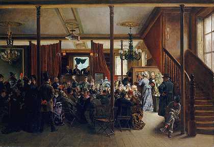 伊格纳西奥·德·莱昂和埃斯科苏拉1876年在纽约克林顿大厅拍卖